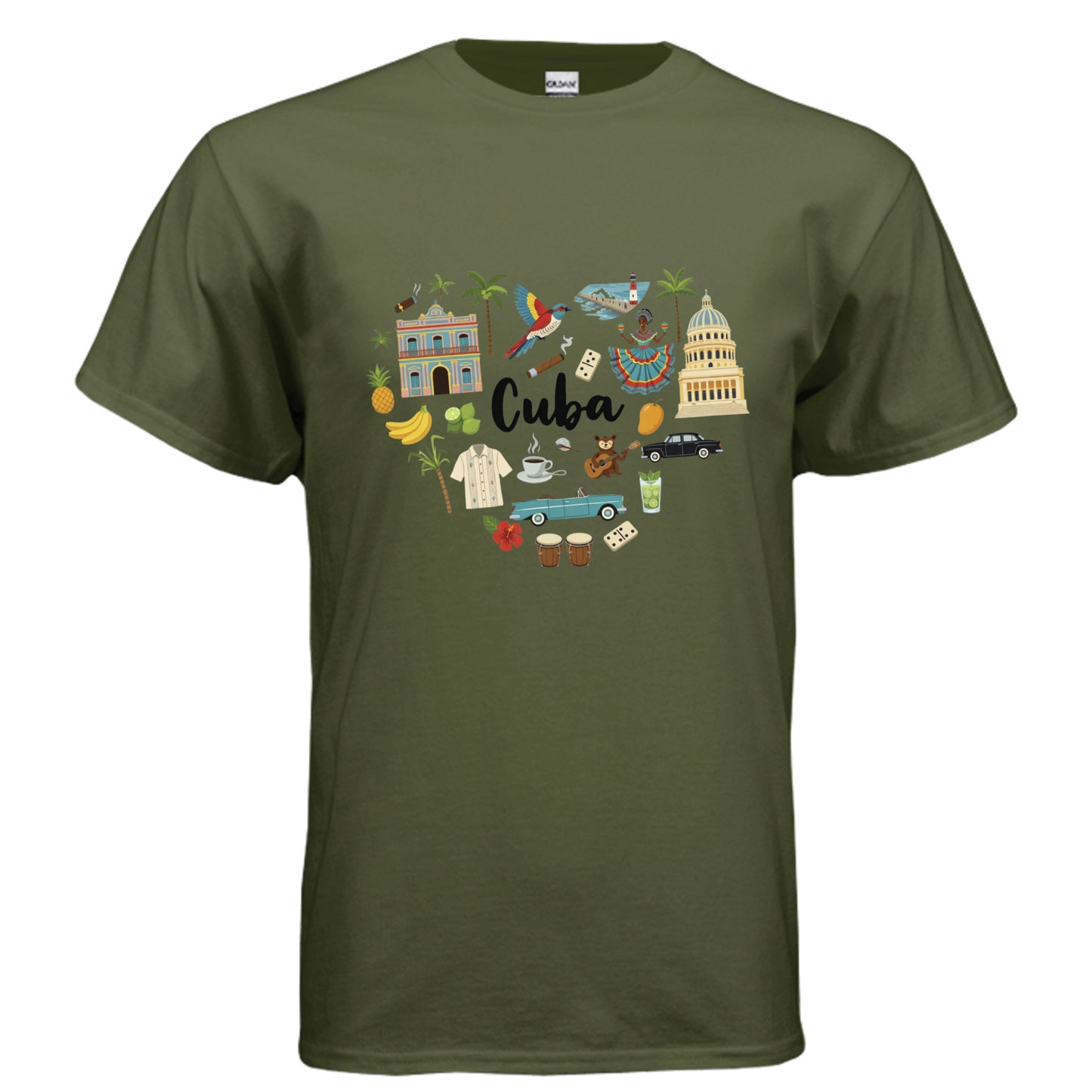 MILITARY GREEN - G500 - FRONT