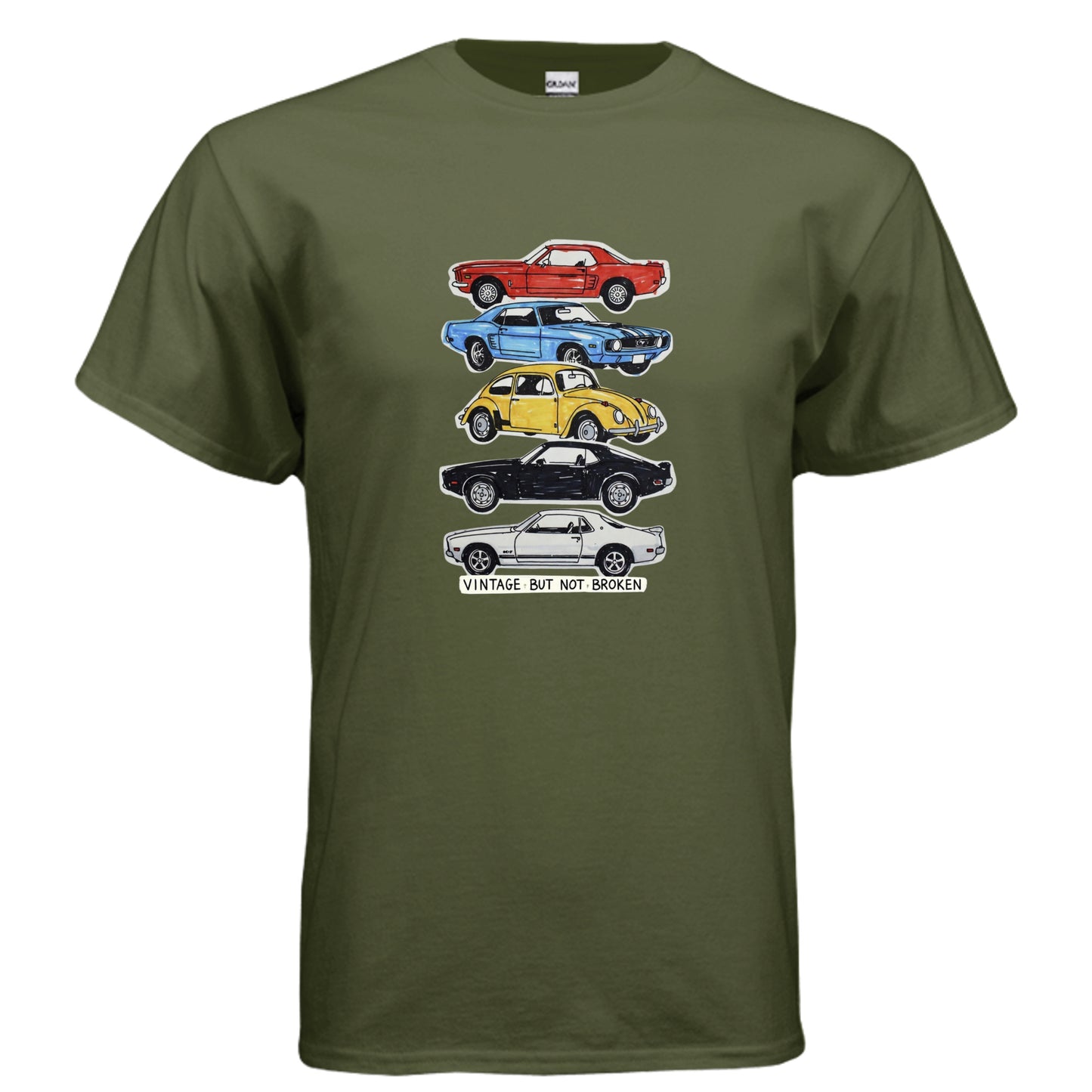 MILITARY GREEN - G500 - FRONT
